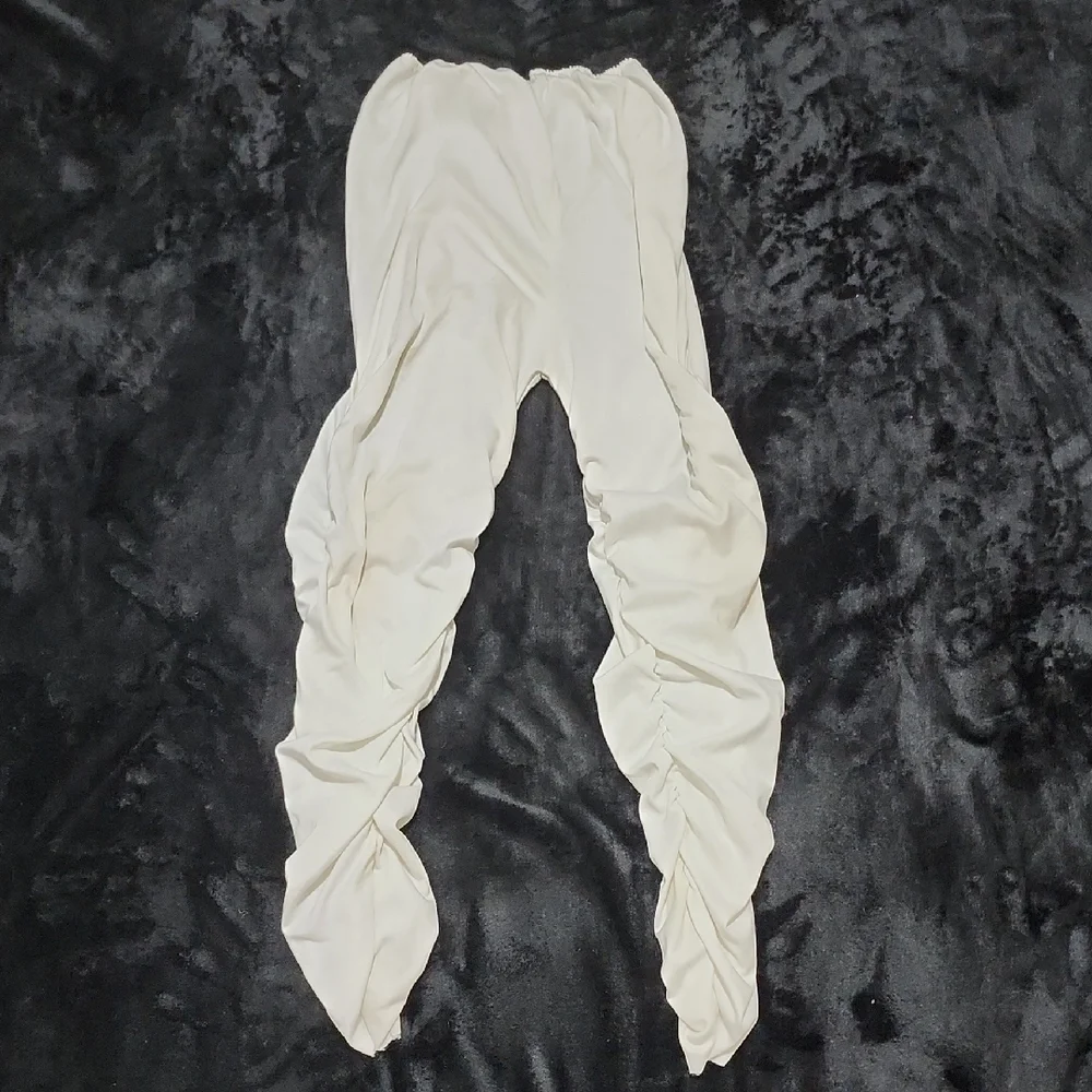 Kid's White Mummy Costume Set M